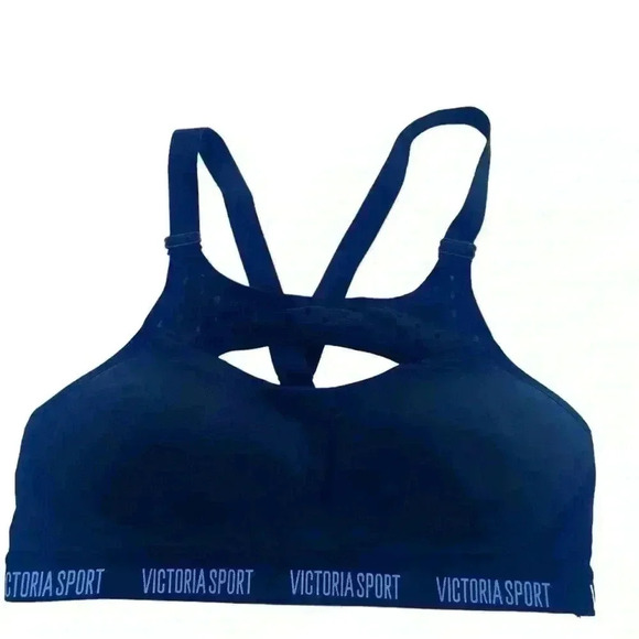 Victoria Secret Sport women’s padded black sports bra gently used size 32C - Picture 3 of 8